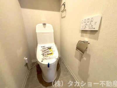 【トイレ】 | ゼファー千葉みなとエスパーレ | 落ち着いた色調のトイレです