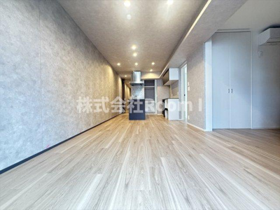 【居間・リビング】 | 【ペット共生・ZEHマンション】Maison de Mine Nagai Parc Est.・旭化成ヘーベルメゾンHEBEL HAUS | おしゃれな居間です