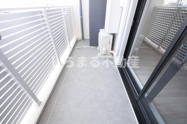 コンフォリア・リヴ南森町Ⅱのバルコニー