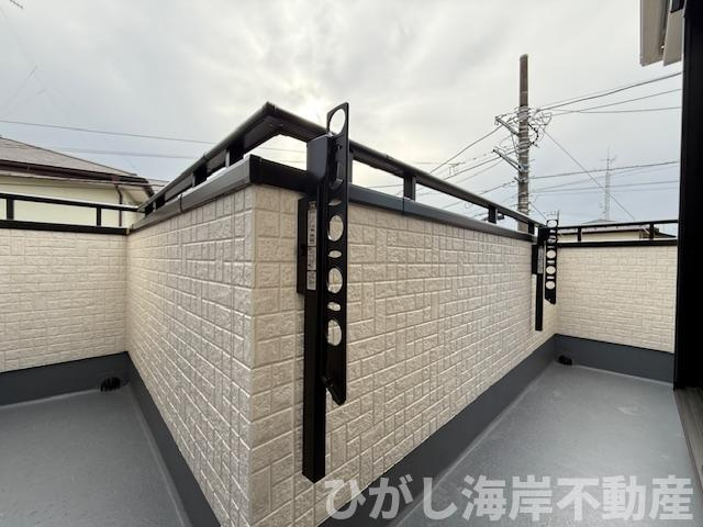茅ヶ崎市香川5丁目　新築戸建　のバルコニー|バルコニー