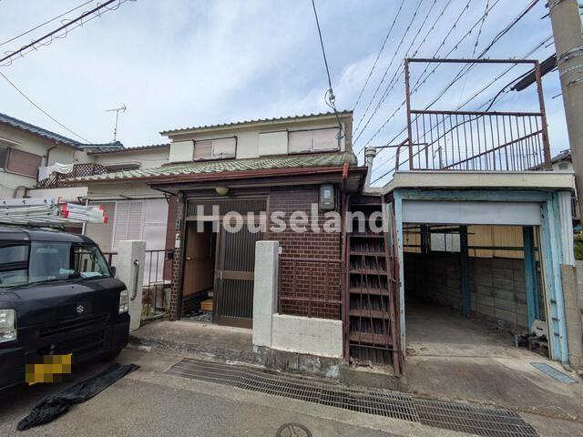 松島戸建の駐車場