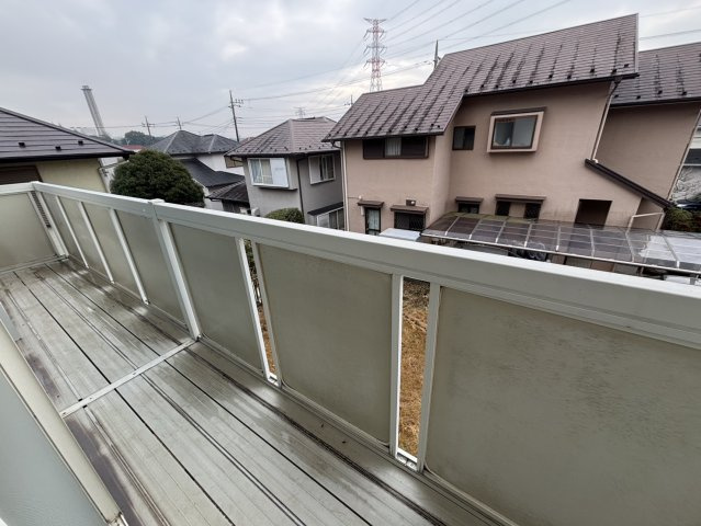 野田市西三ヶ尾　中古売戸建のバルコニー