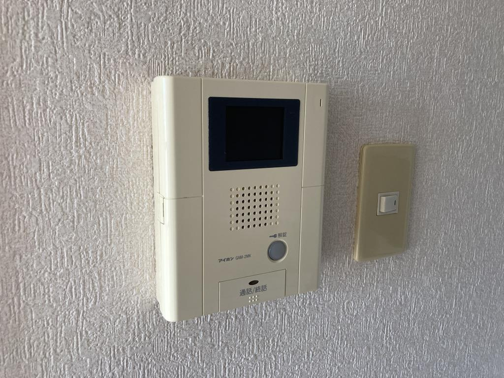 エクセレント東町のセキュリティ|TVモニター付きで安心です☆