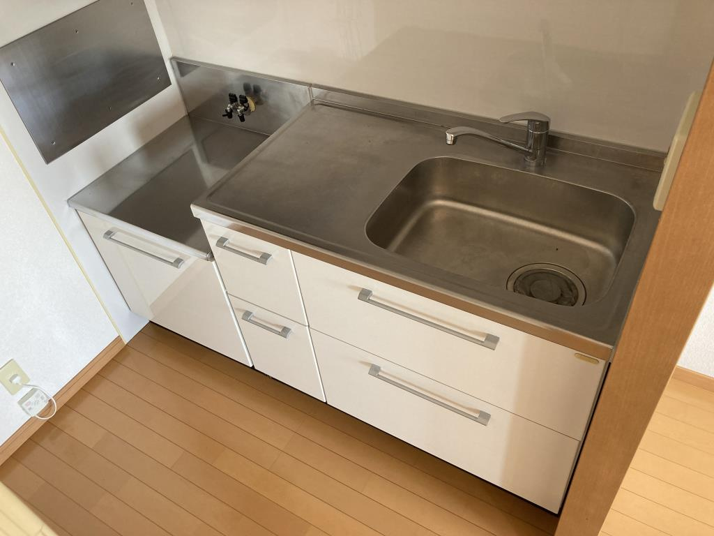 エクセレント東町のキッチン|２口コンロ設置可能です★