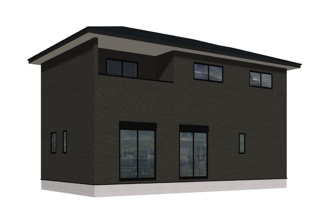 宗像市原町2期の外観パース