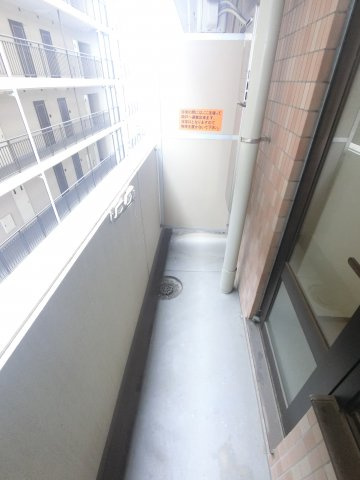 ベイステート安間のバルコニー