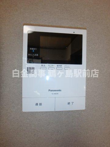 坂戸市にっさい花みず木中古戸建の防犯設備