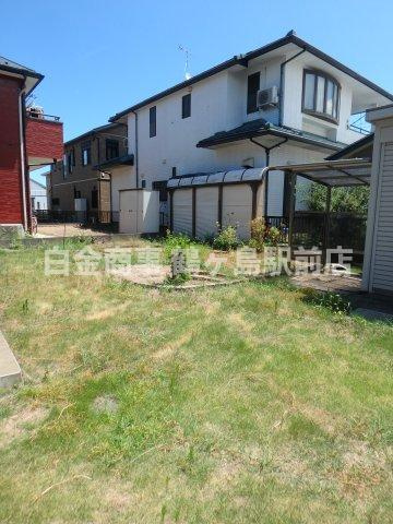 坂戸市にっさい花みず木中古戸建の庭