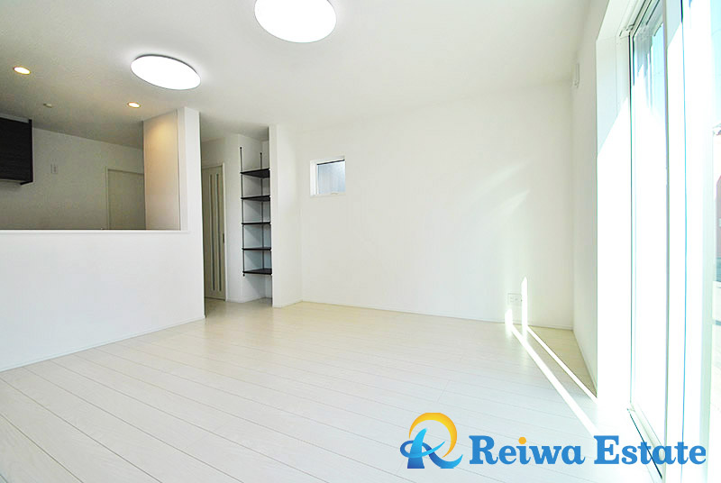 未入居戸建　茅ヶ崎市今宿の居間・リビング