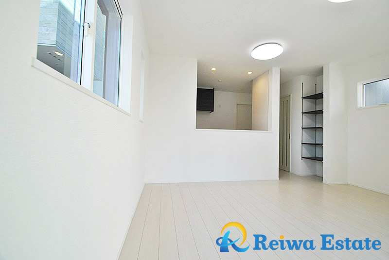 未入居戸建　茅ヶ崎市今宿の居間・リビング