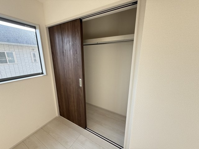 第１高崎市冷水町　新築戸建住宅　１号棟の収納|２階洋室3収納：ウォークインクローゼットです