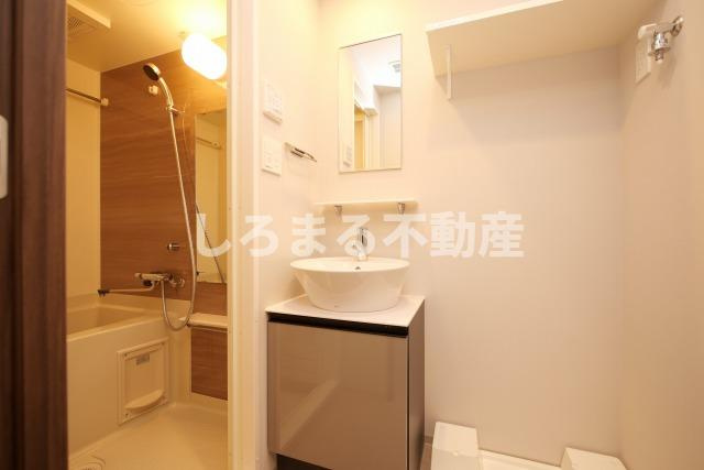 リヴェント福島の洗面所