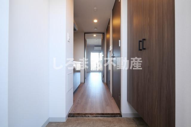 リヴェント福島の玄関