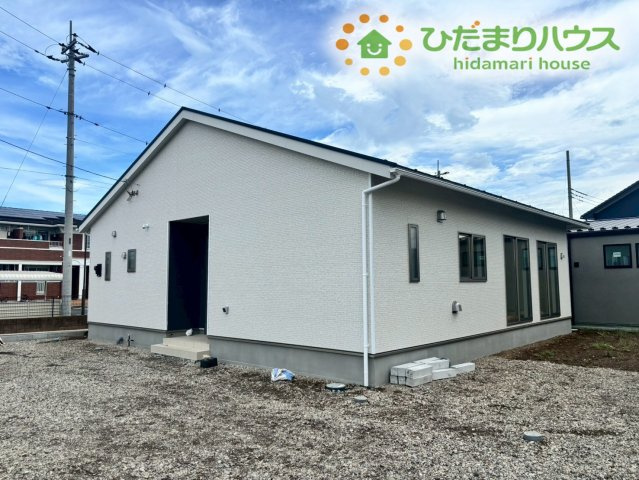 鴻巣市広田　第4　新築一戸建て　クレイドルガーデン　01の外観|ひと続きのフロアで、いつでも家族を感じていられる平屋住宅★