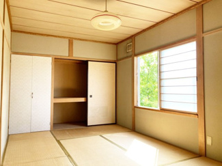 【和室】 | 西区福井2丁目　戸建 | 2階7.5帖和室からは眺望も良好♪