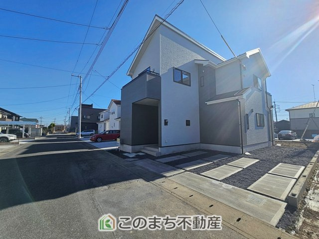 いろどりアイタウン栃木市平柳町3丁目22-P2の前面道路含む現地写真|前面道路含む現地写真