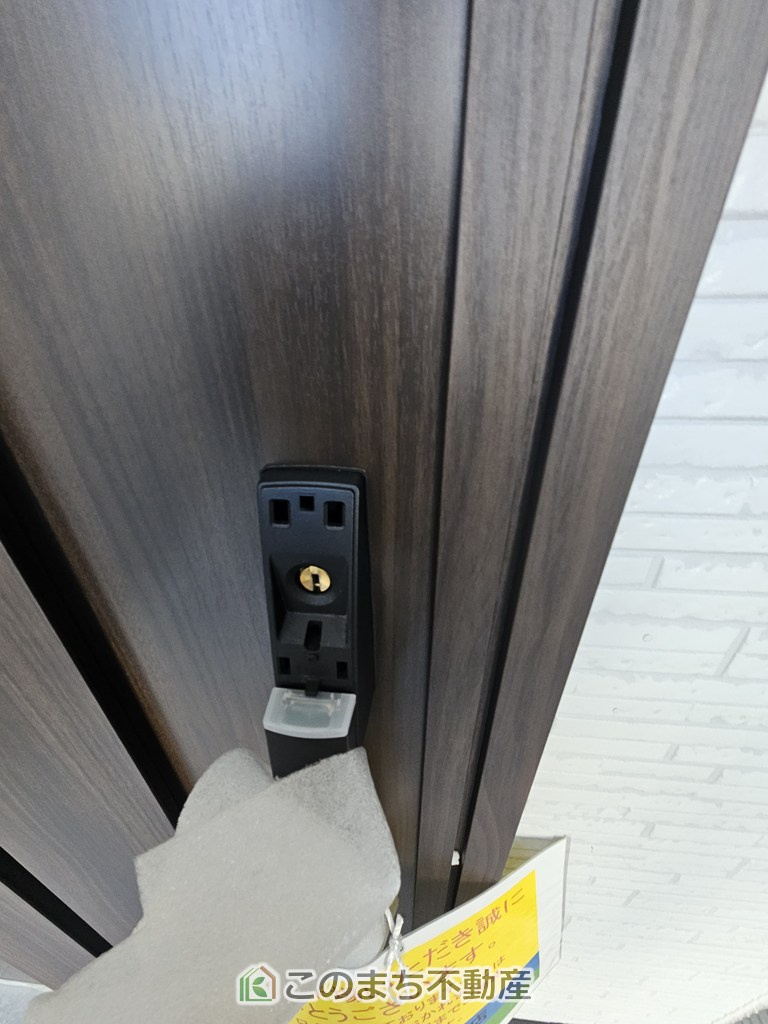 いろどりアイタウン栃木市平柳町3丁目22-P2の設備|防犯性の高いカードキーです。