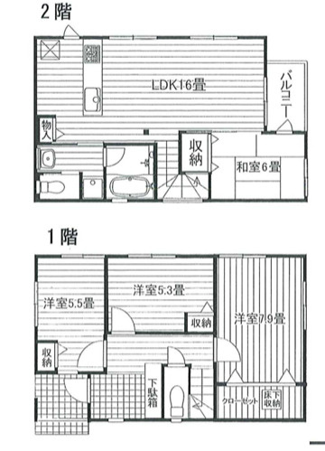 【間取り】 | 安行出羽４丁目