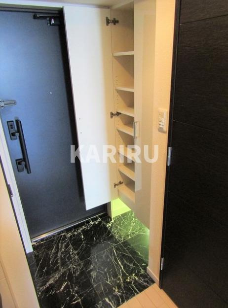 エスティメゾン京橋の玄関