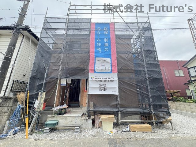三郷市戸ケ崎2丁目　新築戸建　全1棟の外観|2025年9月完成予定の新築戸建。三郷市戸ケ崎2丁目