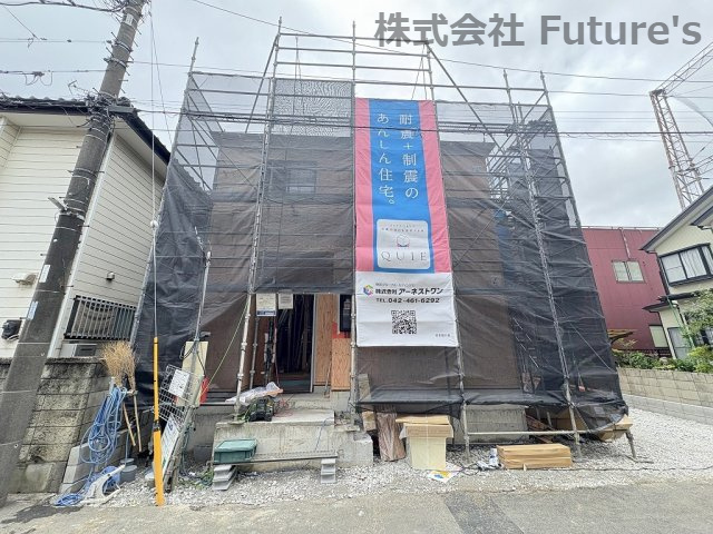三郷市戸ケ崎2丁目　新築戸建　全1棟の外観|現地の写真になります。