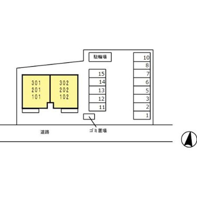 【区画図】 | グランドール南手城
