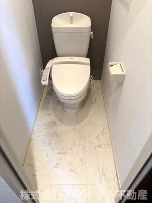 【トイレ】 | グランドール南手城 | 温水洗浄暖房便座