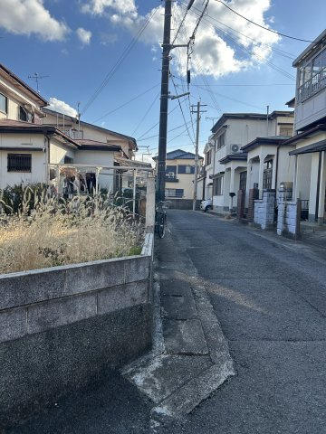和歌山市善明寺・土地・56899の前面道路含む現地写真