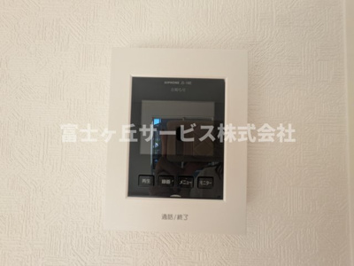 【セキュリティ】 | 浜松市中央区神田町 2期 新築一戸建て 2号棟 | TV付インターホンです
