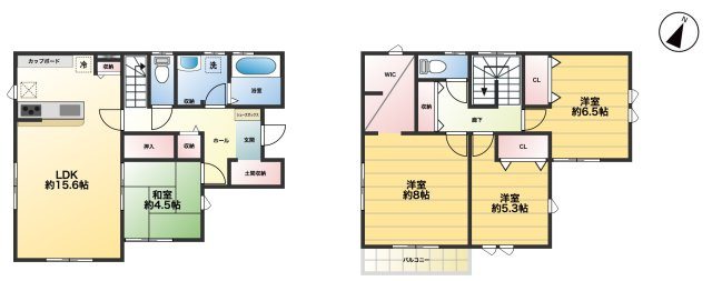 【間取り】 | 鴻巣市大間　中古戸建