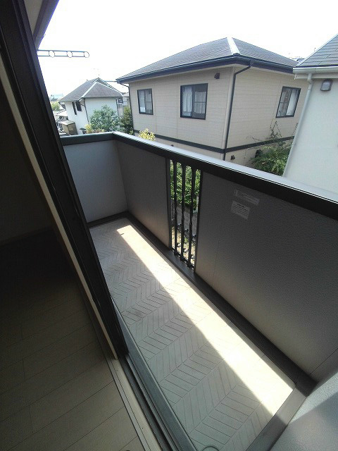 グランディールNKTのバルコニー