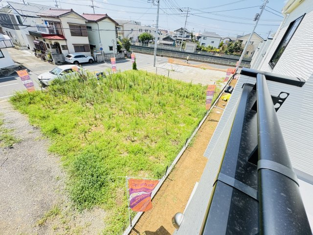 松戸市栄町８丁目新築戸建【旭町小学校：5分】の展望|バルコニーより南側眺望