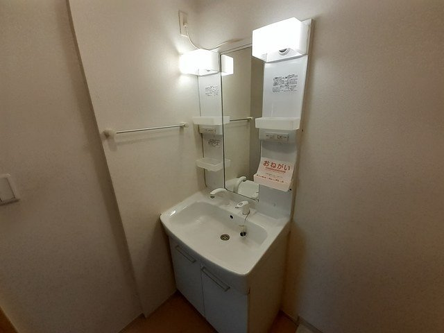 ルシェロ上ヶ原の洗面所