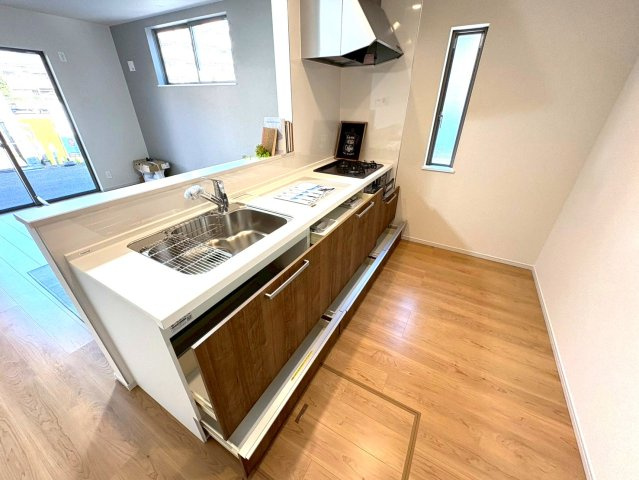 静岡市葵区昭府二丁目　６期　新築戸建　全１棟　のキッチン