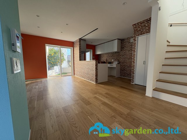 茅ヶ崎市円蔵　新築戸建　全1棟1号棟の居間・リビング