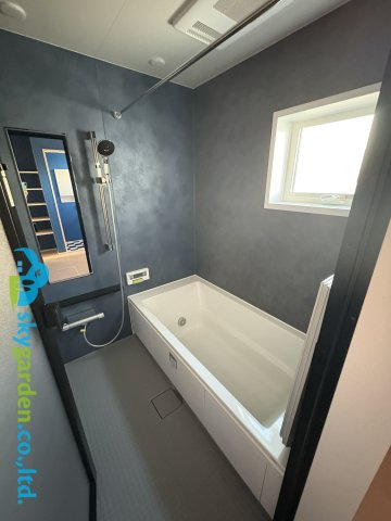 茅ヶ崎市円蔵　新築戸建　全1棟1号棟の浴室|お風呂で日々の疲れを落としましょう