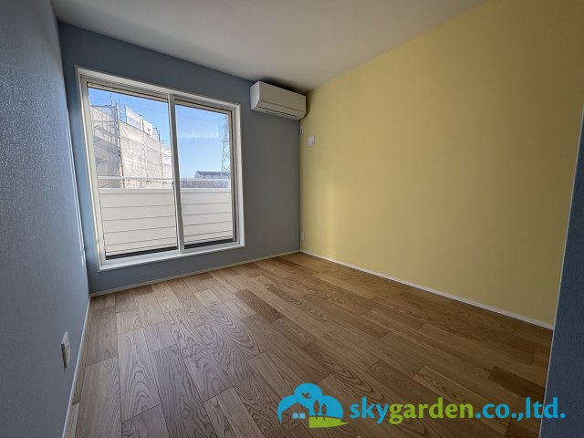 茅ヶ崎市円蔵　新築戸建　全1棟1号棟の洋室|使いやすい洋室です