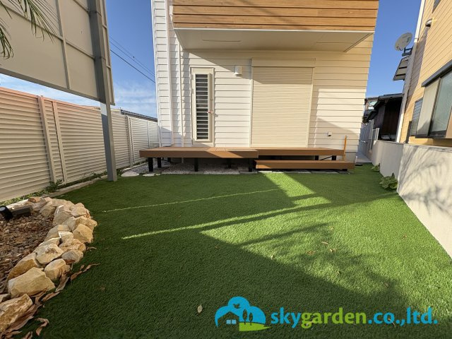 茅ヶ崎市円蔵　新築戸建　全1棟1号棟の庭