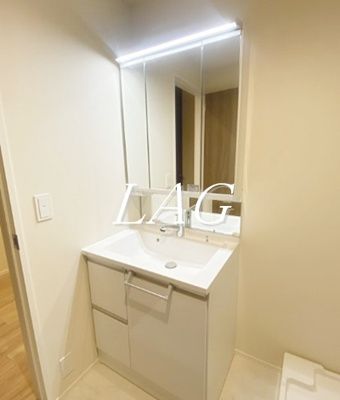 【洗面所】 | グランメゾン美鈴 | 洗面台です。