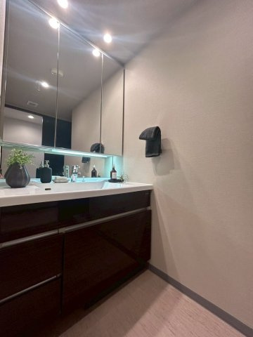 クオス中山の独立洗面台|家具等は売買対象外となります