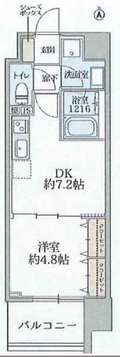 ATKレジデンスなんばの間取り