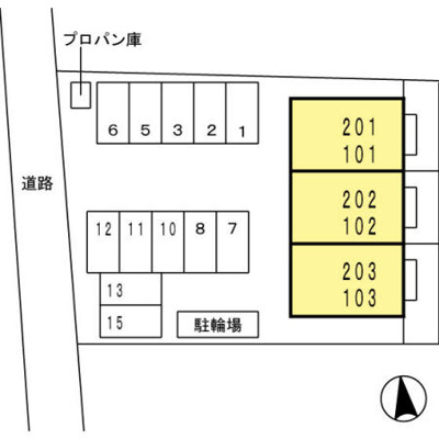 【区画図】 | コーラルヴィラ 松島Ⅱ