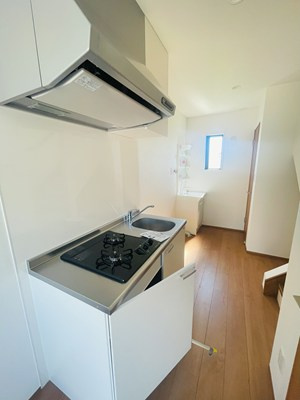 N4のキッチン|お料理しやすいキッチンです