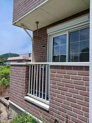 【バルコニー】 | プラシード | 落ち着いた時間を過ごせるバルコニーです