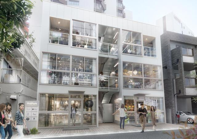 （仮称）フィル・パーク初台の外観|完成イメージです。 