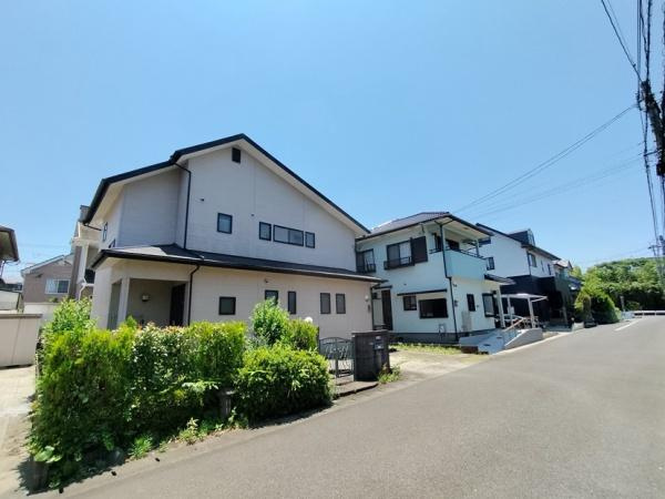 望みが丘中古の前面道路含む現地写真|前面道路左側からの写真です。