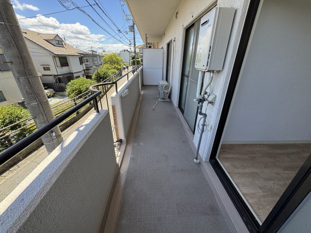 メゾン桜塚のバルコニー