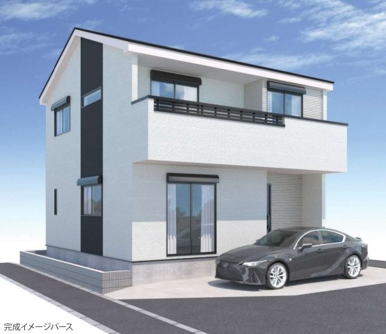 横浜市港北区新吉田東５丁目 新築戸建て【仲介手数料無料】の外観パース