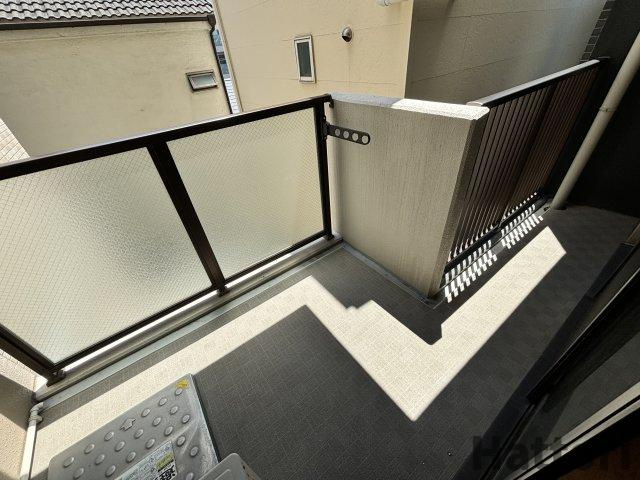 ES-Grande Umedakitaのバルコニー