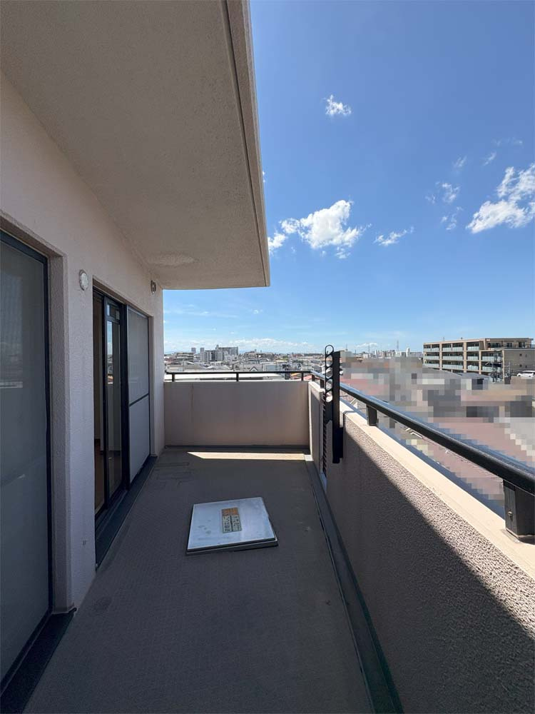 ソルディオ武庫之荘本町のバルコニー